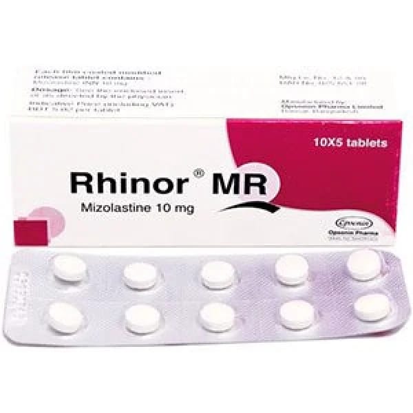 Tablet Rhinor MR 10mg (50pcs)